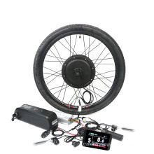 1500w  hub motor 16-28inch front rear rim electric  bicycle ebike conversion kit with battery other electric bicycle parts